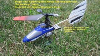 Blade mSR 1 Blade Inverted Hovering Blade 400 Blade 450 trim and Single Rotor Gas Heli demo [upl. by Jelsma383]