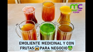 Cursos de Emolientes Medicinales y Frutales Para Negocio 🟥⬜🟥 saludable streetfood saludable [upl. by Guthrie]