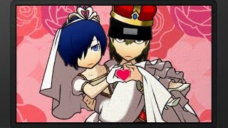 Persona Q SotL  P3 MC amp Shinjiro Wedding P3 Group Date Cafe [upl. by Sigismond421]