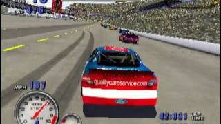 NASCAR 2001 PS2 Gameplay [upl. by Gutow430]