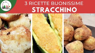 3 RICETTE CON STRACCHINO BUONISSIME  FoodVlogger [upl. by Penelopa]