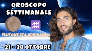 OROSCOPO SETTIMANALE DAL 21 AL 28 OTTOBRE [upl. by Frick]