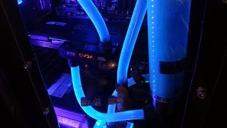 650 Watercooling  Part 9 Mixing Mayhems Clear UV Blue and Aurora [upl. by Suivatnod68]