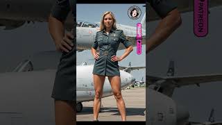 Pretty blonde Air Force ladies Vol4 VIDEO SLIDESHOW shorts airforce [upl. by Sandi]