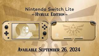 New Switch LITE 2024 looks awesome Zelda edition [upl. by Bencion]