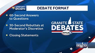 2024 New Hampshire debate involving candidates for governor Debate format [upl. by Earleen]