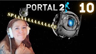 Portal 2 Blind First Playthrough Part 10 Ending W Credits [upl. by Ettennej]