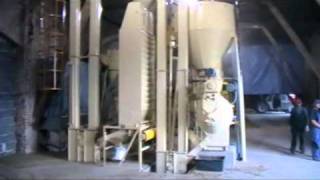 Straw shredding amp pelleting equipment set  Radviliskis Lithuania [upl. by Repsihw]