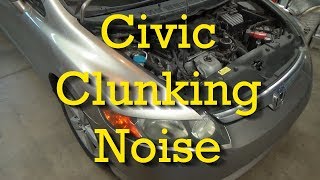 Honda Tips ClunkingThumping Noise Coming From Front End of 8th Generation Civics [upl. by Burr545]