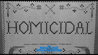 Homicidal 1961 title sequence [upl. by Llertnom660]