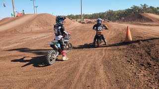 MY MOTOCROSS KIDS  KIDS HAVE A PRIVATE SESSION RIPPIN ON KTM 65s amp KTM 50 MINI  KIDS MOTOLIFE [upl. by Gib508]