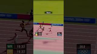 USAIN BOLT 100M 958😱  WORLD RECORD 100m usionbolt bolt worldrecord [upl. by Haodnanehs198]