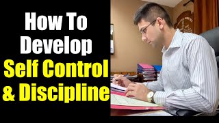 Secret To Self Control amp Discipline  How To Develop Self Discipline  Develop Will Power [upl. by Akeenahs]