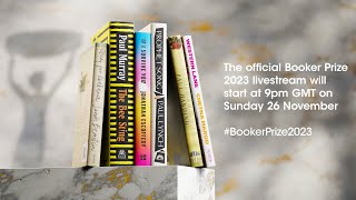 The Official Booker Prize 2023 Livestream [upl. by Llehsyt]