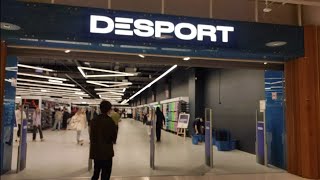 Обзор спортивного магазина Desport бывший Decathlon Авиапарк Москва Часть 1 [upl. by Alekehs]