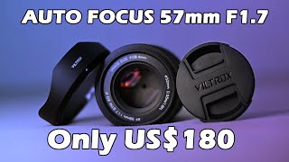 VILTROX AF 56mm F1 7  Best Budget Auto Focus Lens [upl. by Olaf862]