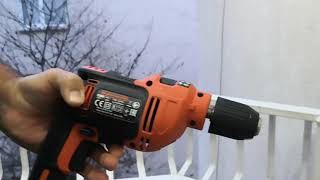 BLACK DECKER 710 WALT DARBELÄ° MATKAP Ä°LE BETON VE METALDE DENEME YAPTIK Ä°YÄ° SEYÄ°RLER [upl. by Ahsilrac818]