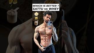 Sattu vs Whey Protein Which is better [upl. by Bab989]