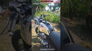 Ceramic coating done on new gt650 at red ash splash gadhinglaj 7620836364 ceramiccoating paintpro [upl. by Ahsita349]