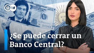 Qué dicen los expertos del plan de Milei para “dinamitar” el Banco Central y dolarizar la economía [upl. by Savanna615]