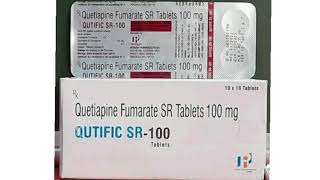 QUTIFIC SR 100 Tablets Quetiapine Fumarate SR Tablets 100 mg [upl. by Tung]