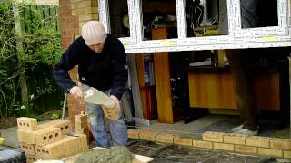 the fine art of brickwork  Dry bond [upl. by Lymann]