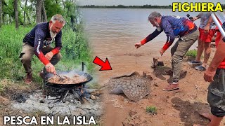 Conociendo Nuevos Lugares Pesca Y Cocina En Fighiera Río Paraná [upl. by Gilges]