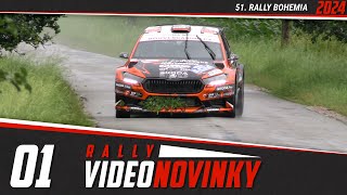 51 Rally Bohemia 2024  🎥⁣ VIDEONOVINKY 01 rozhovory před startem [upl. by Pardner]