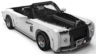 Mould King 10031  Rolls Royce Wraith Convertible  Review [upl. by Batory]