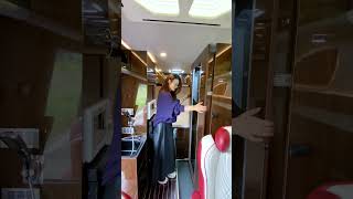 Business reception family holiday camping Fushun fourseat aviation seat business RV [upl. by Alper]