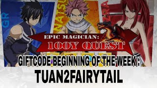 Epic Magician 100y Quest  Giftcode of the week latest giftcodeCode mới đầu tuần cho anh em nè [upl. by Ylera]