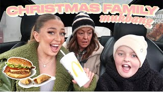 Family Christmas Mukbang 2023 [upl. by Ahsilla]