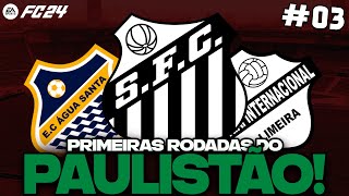 MODO CARREIRA TREINADOR TEMPORADA 1 PORTUGUESA EP03 PRIMEIRAS RODADAS NO CAMPEONATO PAULISTA [upl. by Emelda]