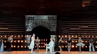 Timofej Andrijashenko Marriage Proposal to Nicoletta Manni  Arena Di Verona [upl. by Oliy683]