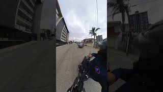 Zoom brake test on electric scooter  Zondoo zo03 🤣 electricscooter [upl. by Rfinnej945]