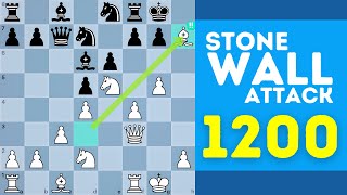 Hitting 1200 with Stone Wall Attack [upl. by Tamarra832]