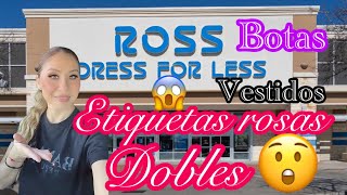 ETIQUETAS DOBLESen VETIDOS y BOTAS INCREIBLE en ROSS dress for less 2024 [upl. by Letha823]