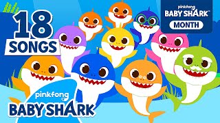 BEST Baby Shark More and More in MORE Languages  Compilation  Doo Doo  Baby Shark Official [upl. by Feliza]