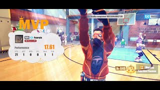 STREET BALL ALLSTAR  MARCUS THE 3 POINT SHOOTER [upl. by Annahsad]