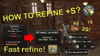 How to easy refine to S  Blacksmith Guide  Toram Online [upl. by Kale430]