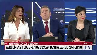 El Gobierno amenaza con cerrar Aerolíneas Argentinas si los gremios no aceptan los cambios [upl. by Nosyk]