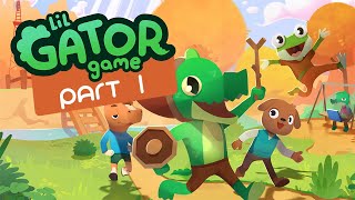 Embarking on a Wholesome Adventure  Lil Gator Game  Cozy Walkthrough Part 1 [upl. by Kyred55]