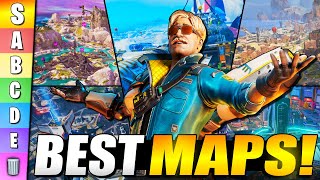 Ranking the BEST MAPS In Apex Legends Season 22 [upl. by Eiznil]