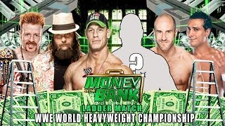 WWE Money in the Bank 2014  John Cena vs Bray Wyatt vs Cesaro vs  vs Del Rio vs Sheamus  Match HD [upl. by Enimajneb]