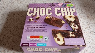 Aldi Choc Chip Muffin CheeseCake Snacks Food Review £185 370g 310 Pushing It [upl. by Alahcim]