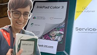 Pocketbook InkPad Color 3 😍 unboxing [upl. by Bilbe994]