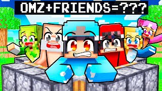 Omz  ALL FRIENDS   In Minecraft With Crazy Fan Girl [upl. by Chesnut]