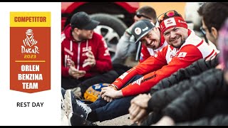 Martin Prokop Orlen Benzina Team DAKAR 2023  Rest day [upl. by Yenittirb274]