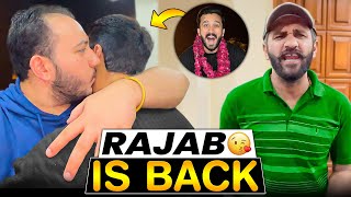 Finally Rajab is back from Umrah♥️ dogar or haider ki tiktok live pe behes hogai😂 [upl. by Ydnak]