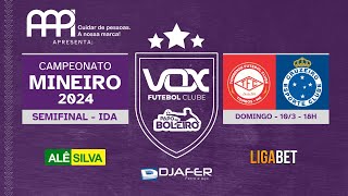 TOMBENSE VS CRUZEIRO  AO VIVO  103  SEMIFINAL  CAMPEONATO MINEIRO 2024  AAPI VOX FC [upl. by Yerg]